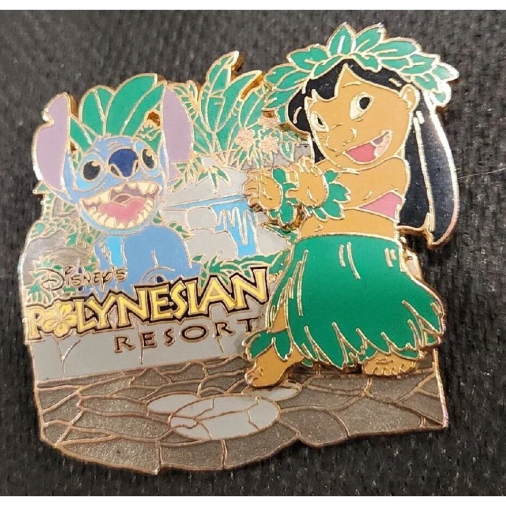 Disney Pin LILO STITCH POLYNESIAN Artist Proof LE Only 25 made AP 00092 - Picture 1 of 6